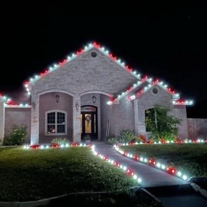 Christmas lights Waxahachie