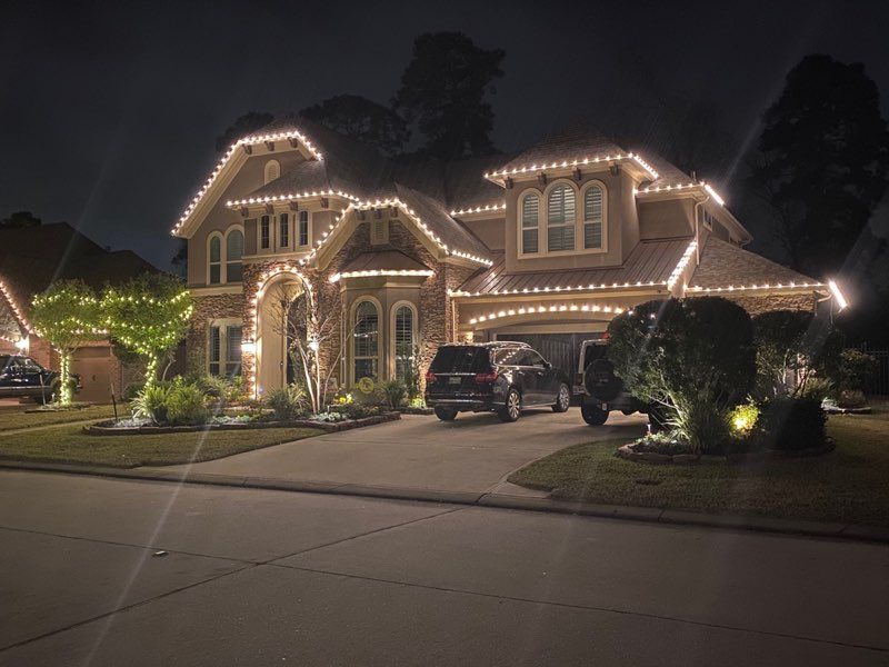 Christmas lights Waxahachie