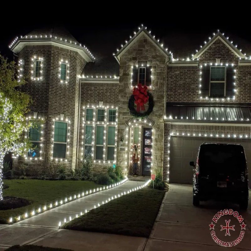 Christmas lights Waxahachie